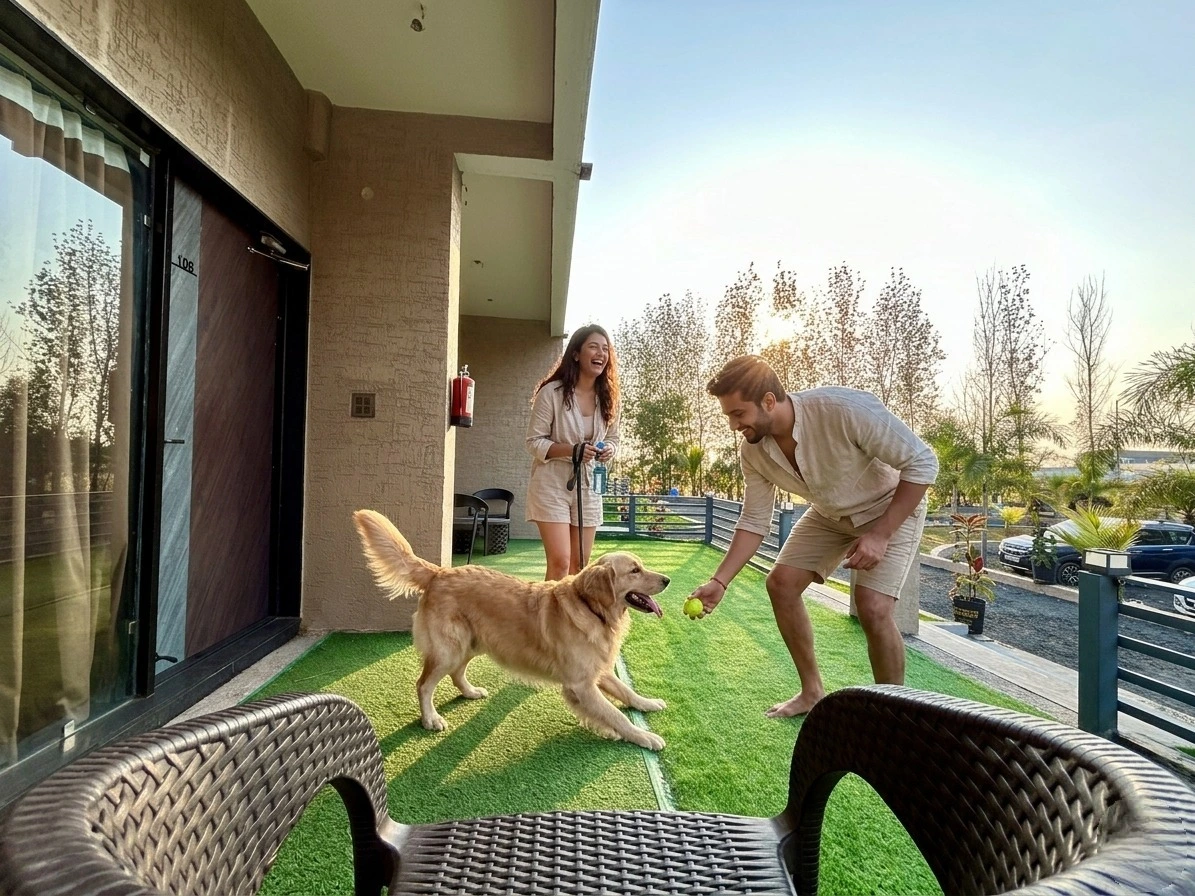 pet friendly hotels in jabalpur, best resorts in jabalpur, best hotel to stay with pets, best resort in bhedaghat, resorts near bhedaghat jabalpur