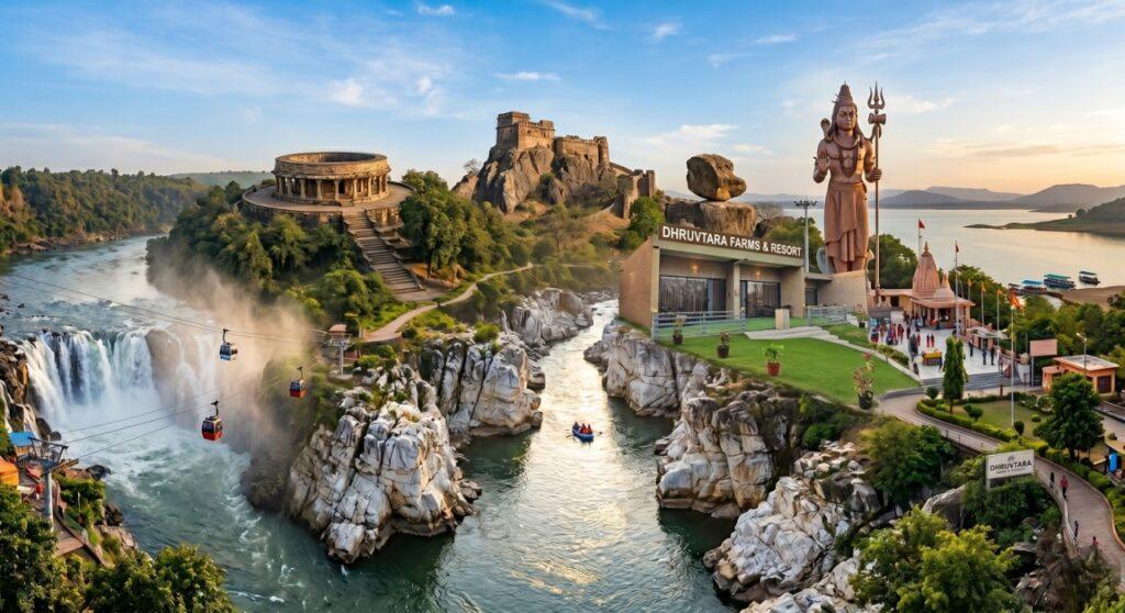 Best places to visit in Jabalpur, places near jabalpur to visit, weekend gateways near jabalpur