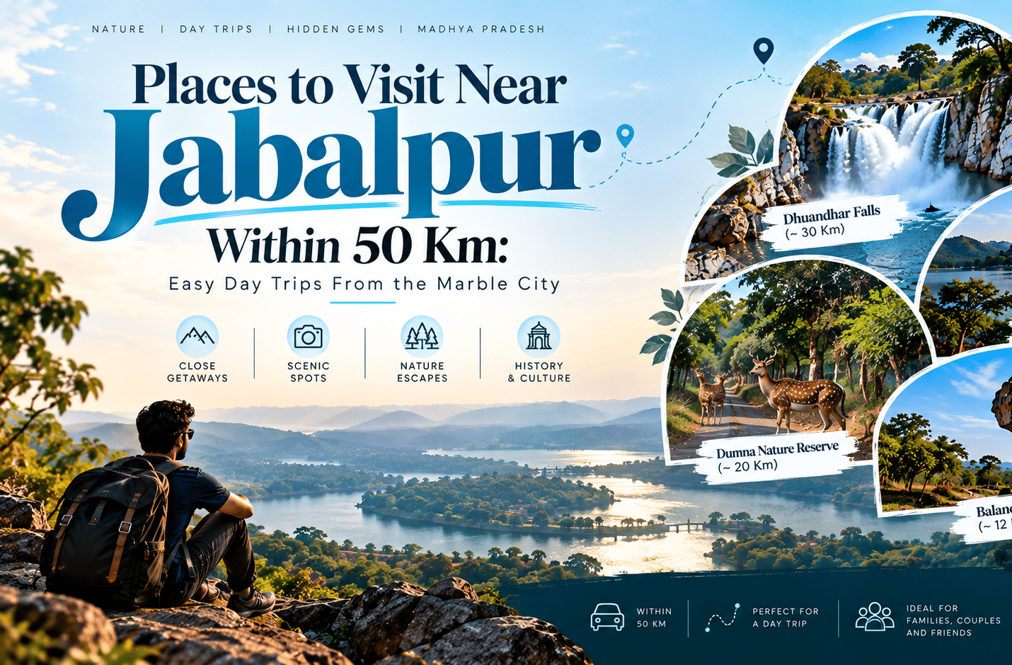 Places to Visit Near Jabalpur Within 50 Km